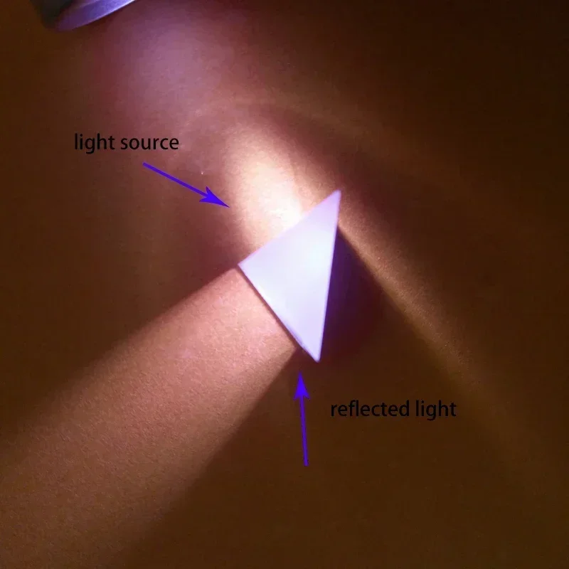 10 мм прямоугольное внутреннее отражение призменное оптическое стекло изосеты