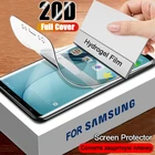 Гидрогелевая пленка HD для Samsung Note 8 9 10 Note 20 Ultra, защитная пленка для экрана Samsung S8 S9 Plus S10 S20 S21 Ultra