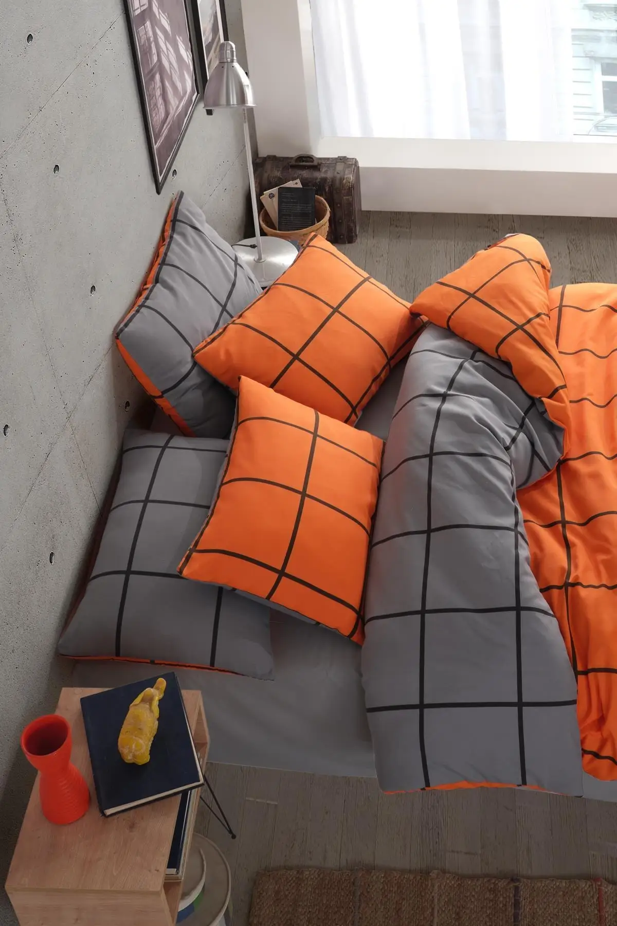 Двойной индивидуальный Çarşafsız Ranforce комплект пододеяльников housse de couette