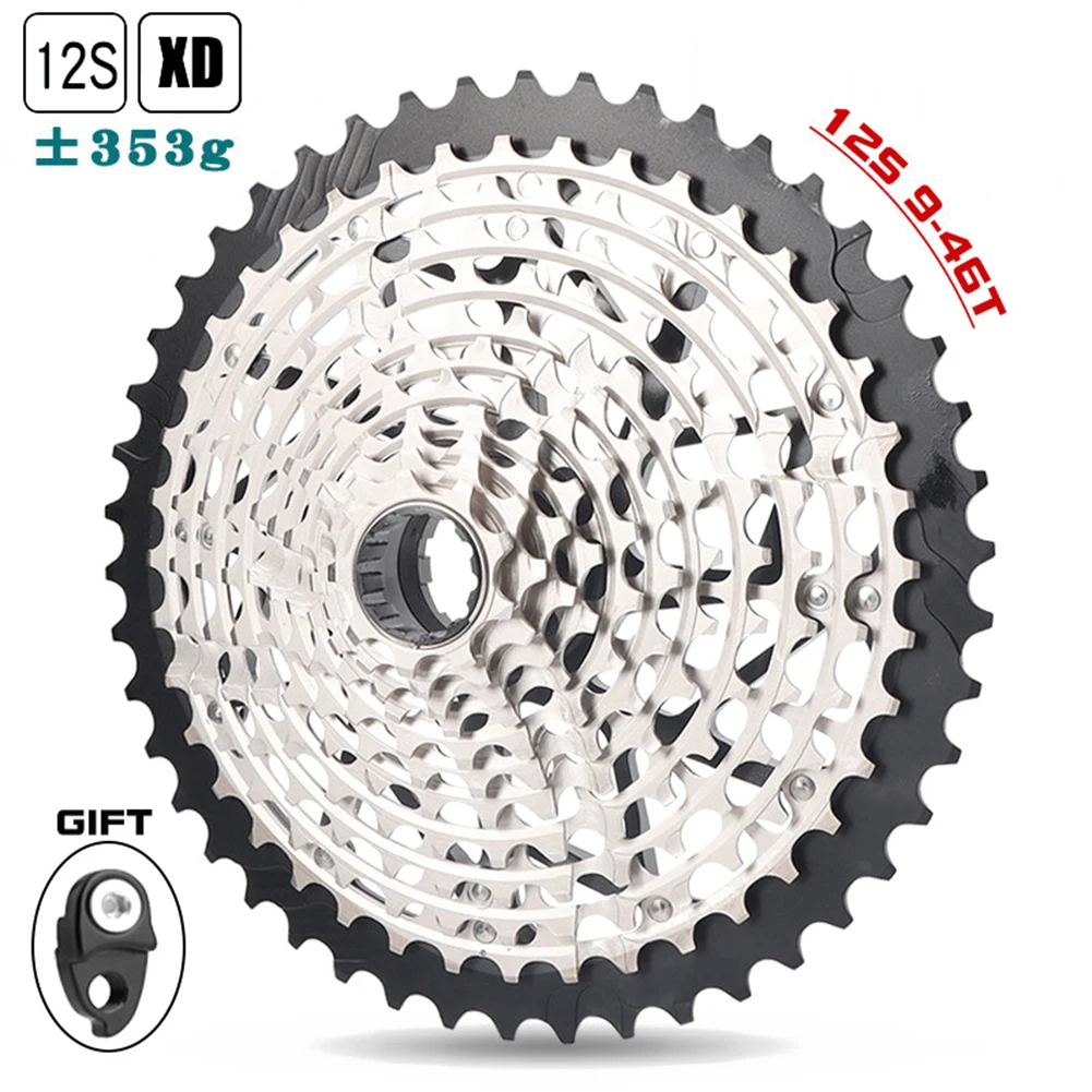 

Mountain Bike Flywheel XD Freewheel 11-Speed 12-Speed 46T/50T Cassette For XD Freehub Models MTB Bicycle Accessories Parts