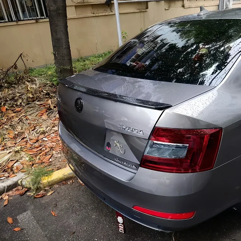 Для Skoda Octavia MK3 2015-2020 седан задний спойлер крыло багажник крыша крышка Baodykit тюнинг