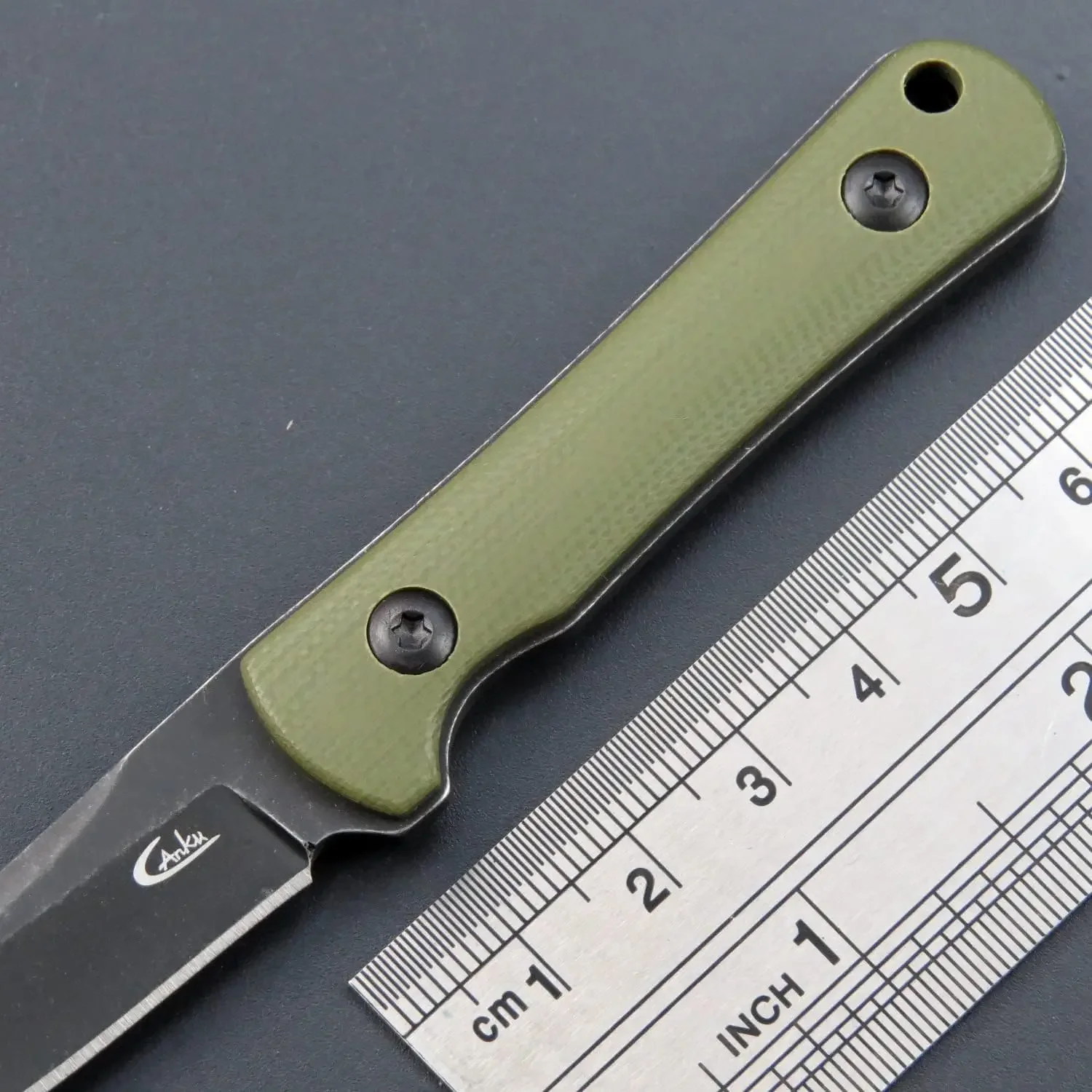 Нож с фиксированным лезвием Eafengrow C1296 клинок 9Cr18Mov рукоятка G10 инструмент для