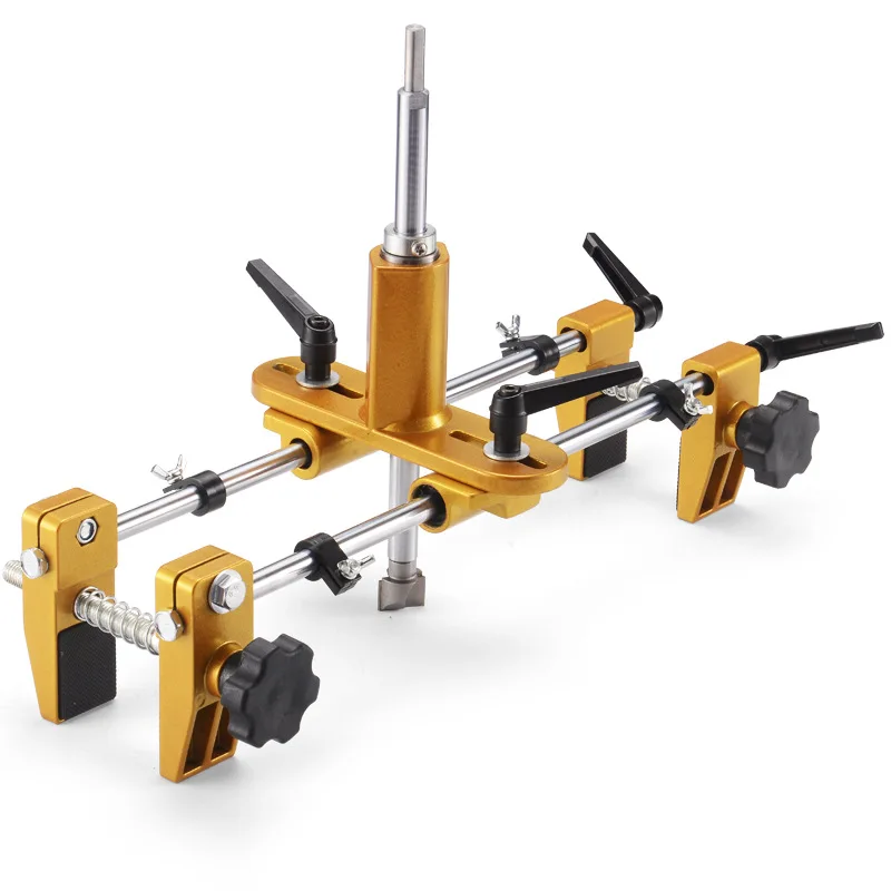 

Brand new solid wood hole opener woodworking indoor installation lock, a full set of door locks and keyhole chisel artifacts