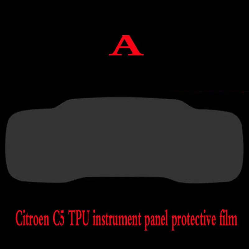 

Car Instrument Panel PET Film Screen Protector for Citroen C5 Aircross Interior Dashboard Protective 2017-2019