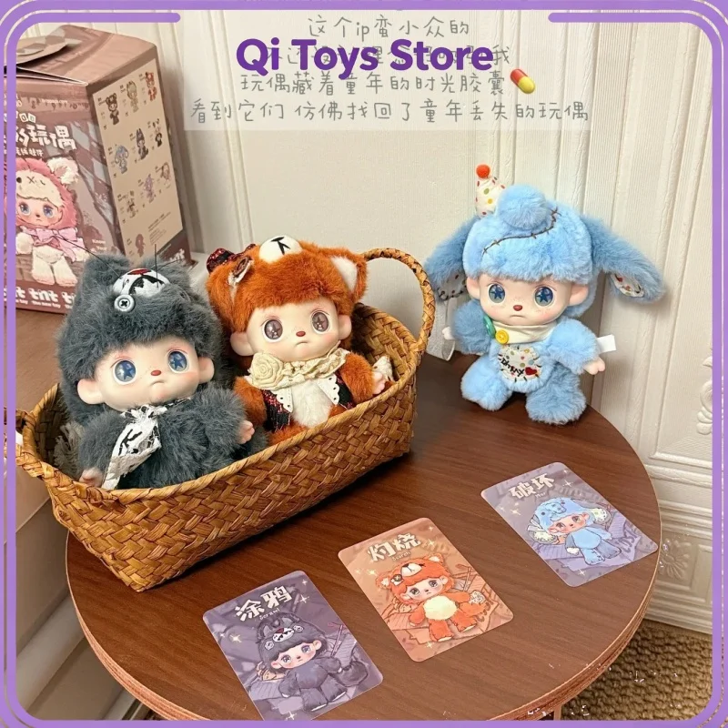 Фото Коллекционные игрушки-сюрпризы Anmoo Lost Doll Series: виниловые плюшевые подвески, загадочные коробки Anmoo, декоративные украшения, подарки на день рождения №4