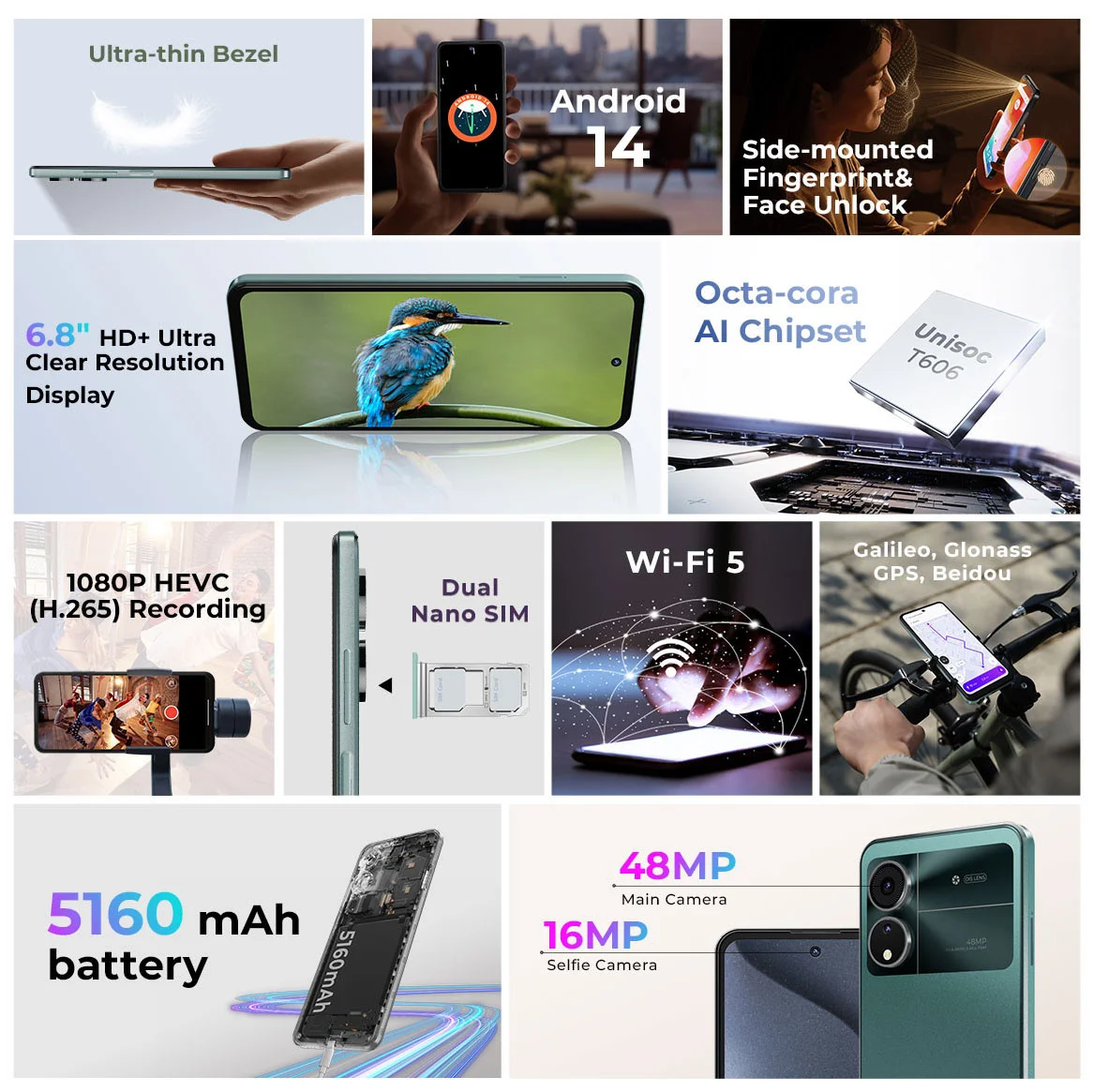 Смартфон Hotwav Note 12 6/128ГБ global