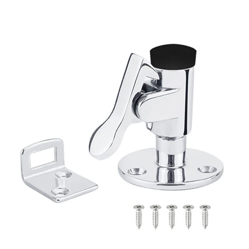 

Stainless Steel Boat Door Stop Stopper Catch Door Holder Floor Knob Yacht RV Motorhome Camper Spring Latch Marine