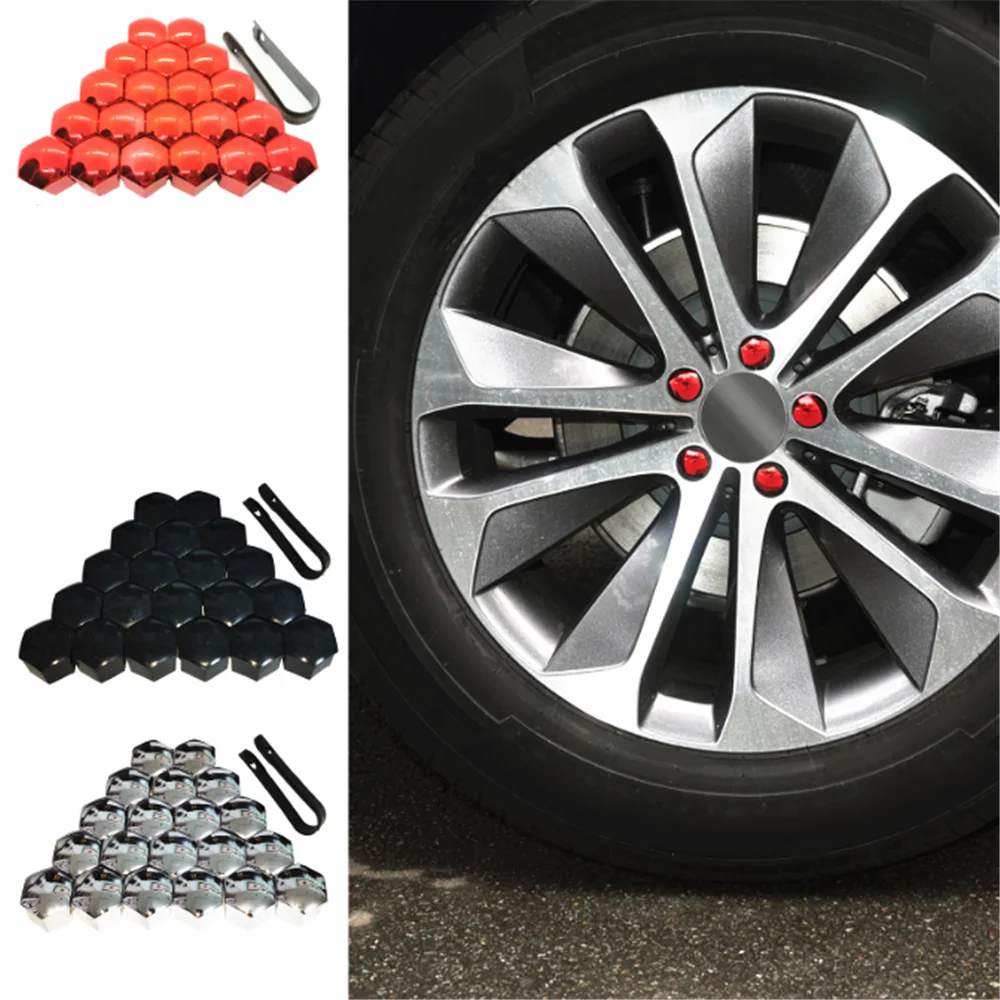 Фото Защитный чехол для колесных гаек автомобиля Nissan X-Trail Juke Qashqai Micra Pulsar 2014 2015 2016 2017 2018 2019 №3
