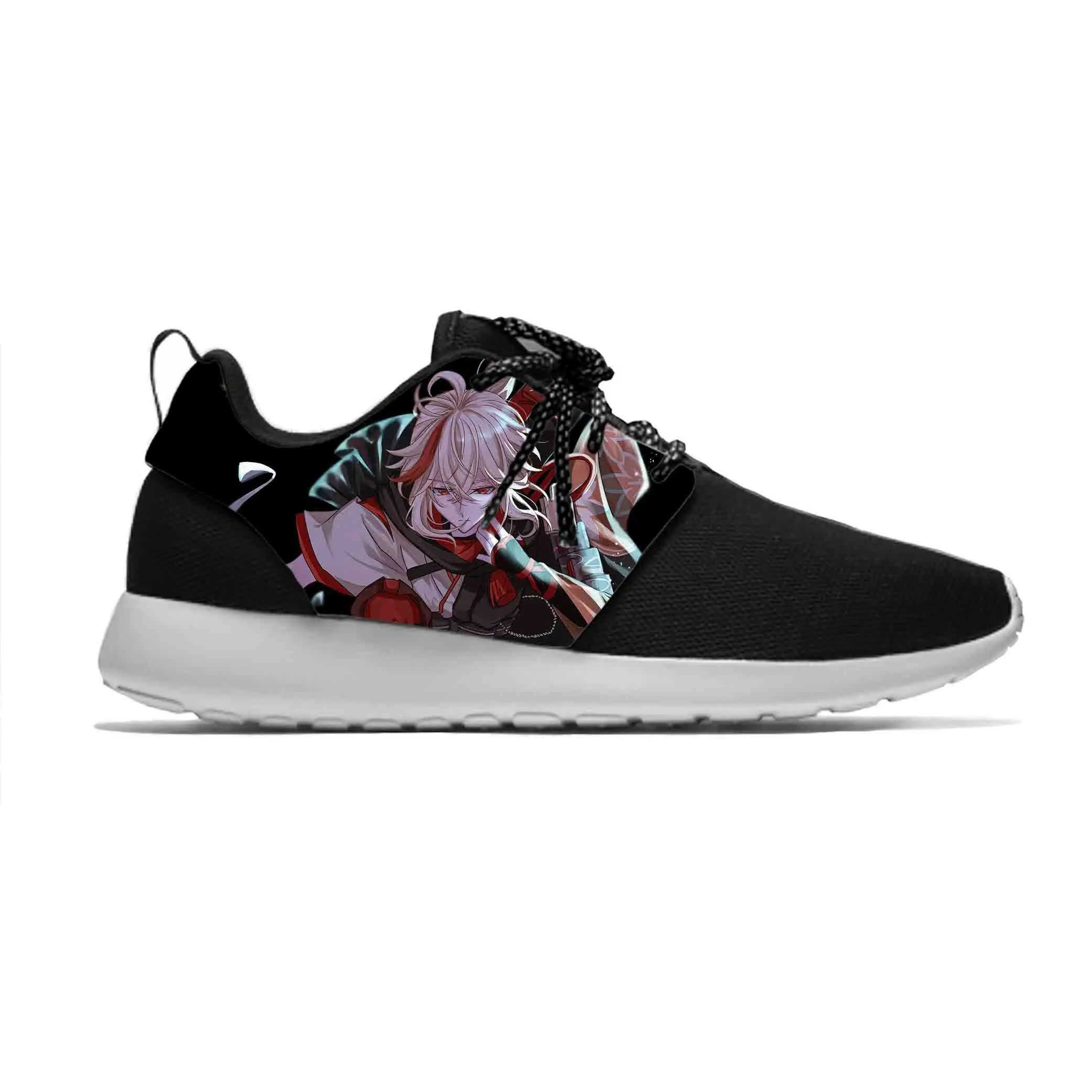 

Hot Anime Cartoon Genshin Impact Kaedehara Kazuha Sport Running Shoes Casual Breathable Lightweight 3D Print Men Women Sneakers