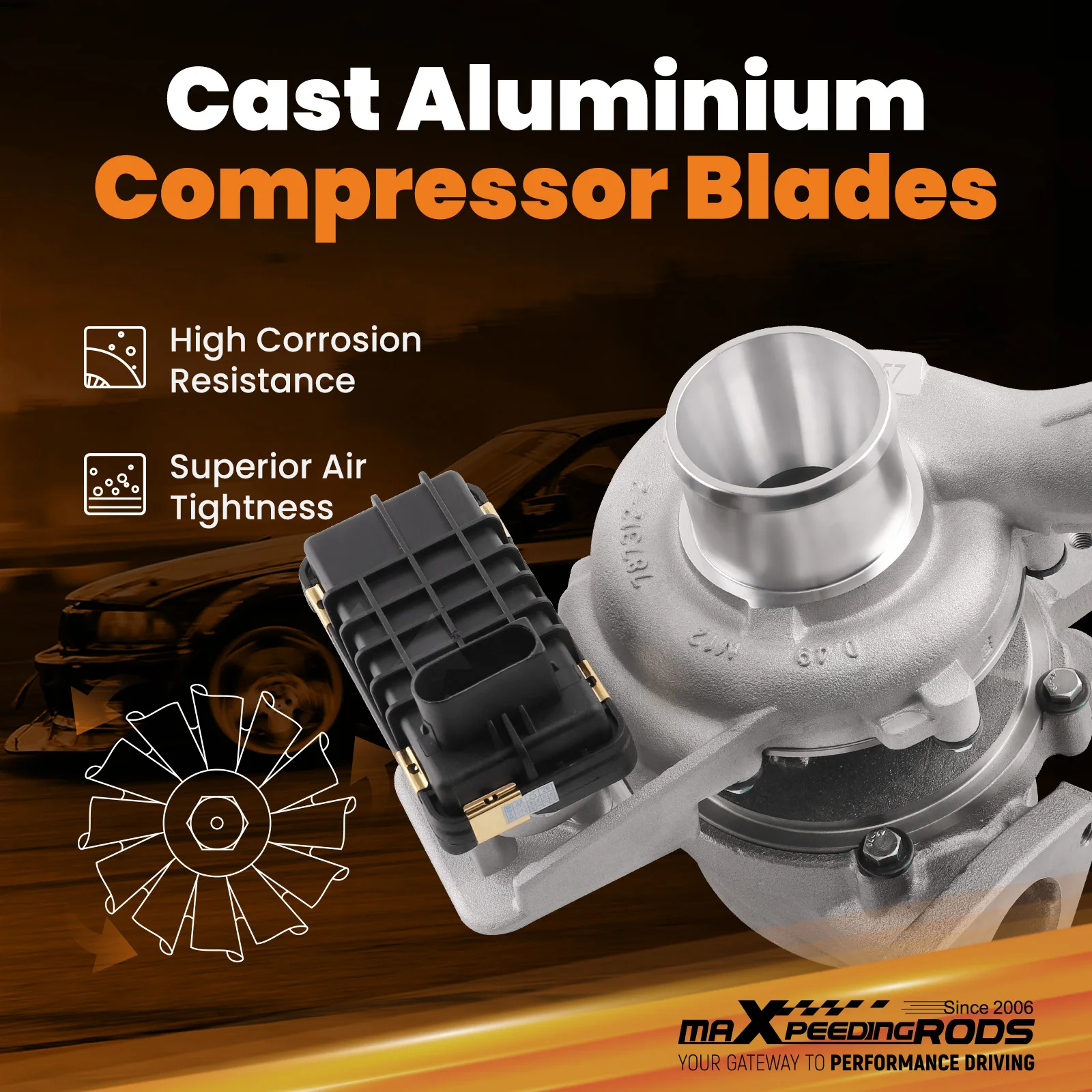 Турбокомпрессор для Ford Transit Custom Kasten 2.2L TDCi FWD 2198ccm 92KW 125PS 2011- BK20-6K682-GA 786880 -0006 7868805006 С