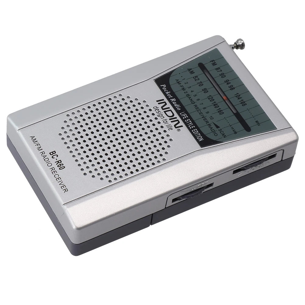 

Durable For Use At Home Or On Your Travels Radio Parts 1 PC Hot Sale Manual Tune FM AM Useful Indian BC-R60 AM FM