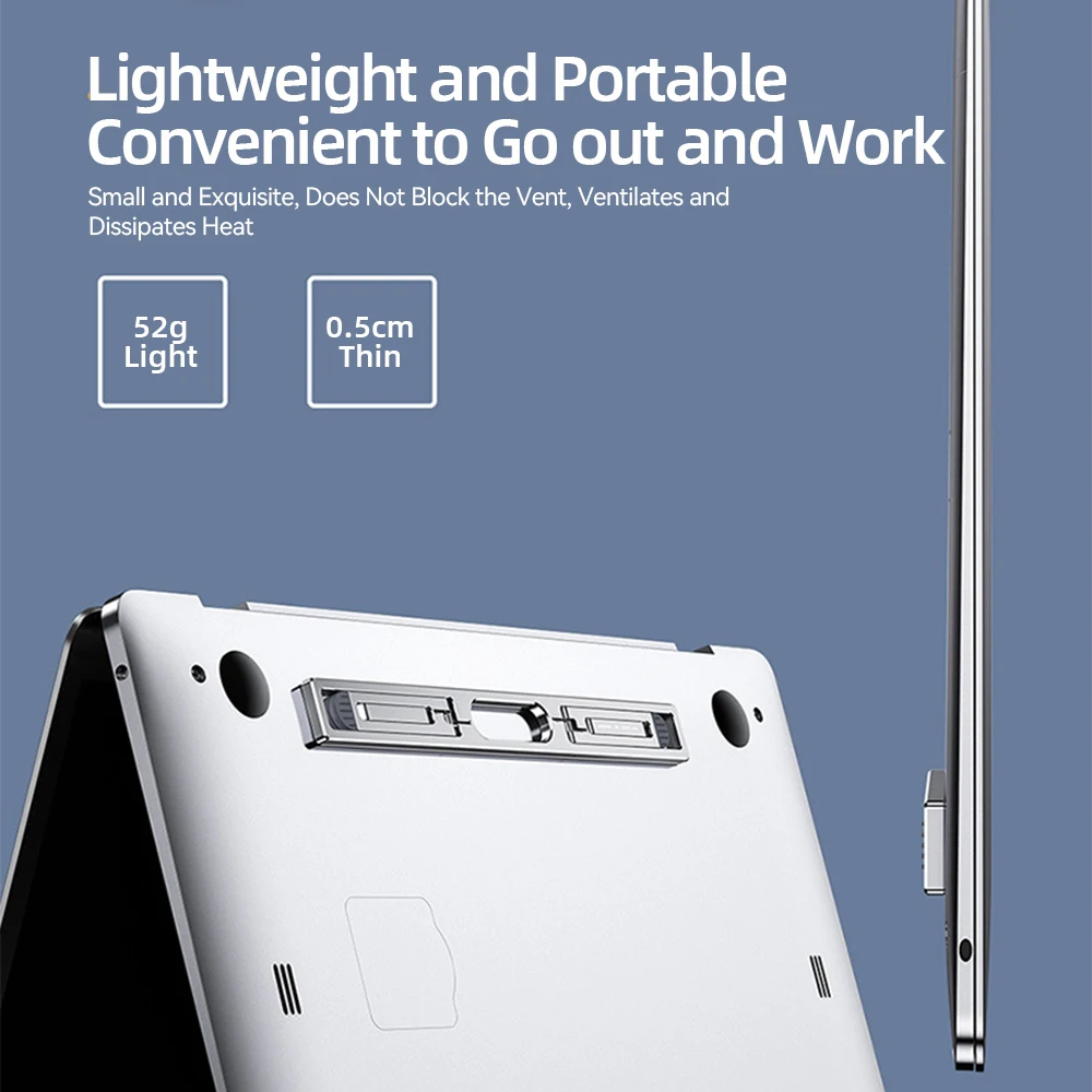 Вертикальная алюминиевая подставка для ноутбука MacBook Air Pro регулируемый