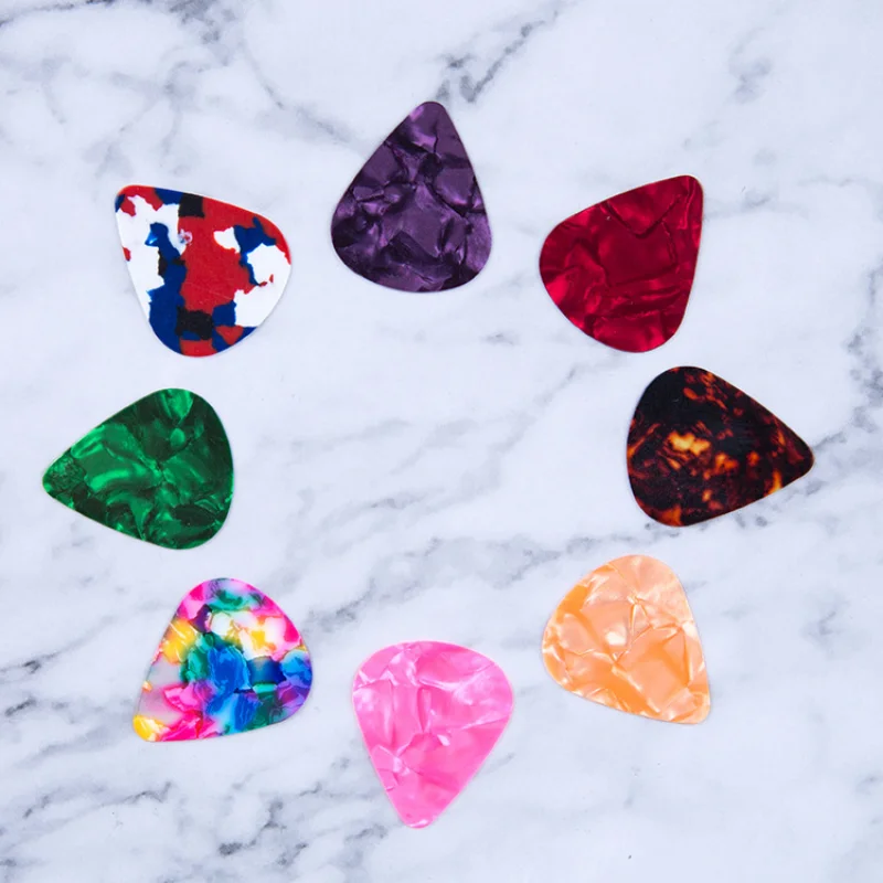 

ABS Plectrum for Guitar Cyrillic 0.46/0.71 Plectrum Shrapnel Guitar Popular Plectrum Bass Guitar 7 String Locking Tuners