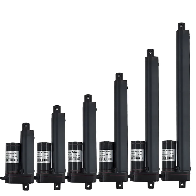 

Линейный привод 12 В 24 В, ход 50 мм, 100 мм, 150 мм, линейный привод, электродвигатель, контроллер линейного двигателя 100/200/300/500/700/2000N