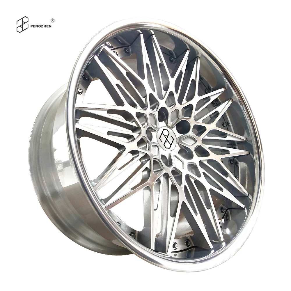 Фото Кованые диски Deep Dish Sliver Machine Face 5x120 18 дюймов для Chevrolet Camaro №3