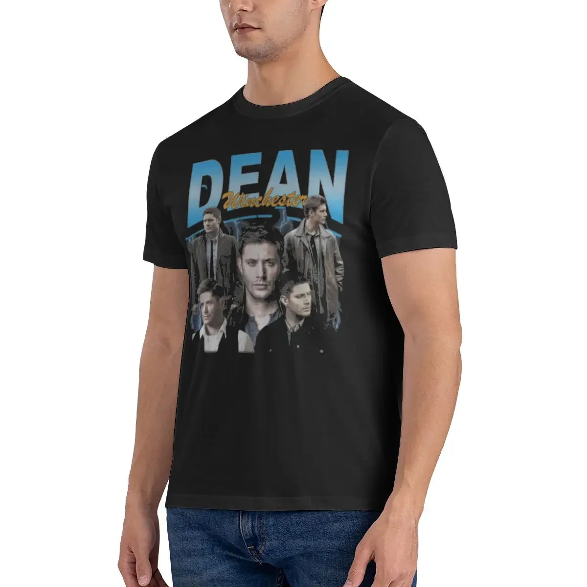 Классическая хлопковая футболка унисекс Jensen Ackles для мужчин и женщин