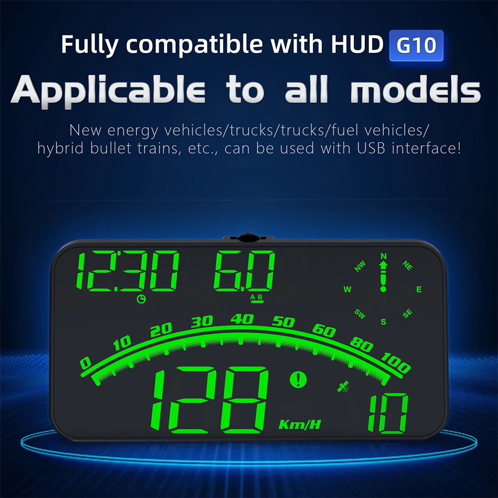 

HUD GPS Speedometer Heads Up Display Windshield Display Car Accessories High-quality Head-up Display