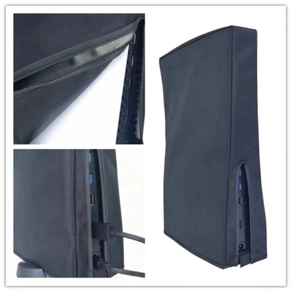 

For Playstation 5 Dustproof Cover Dust-proof Shell Horizontal/vertical Protective Console Case Anti-scratch Case Game Cover