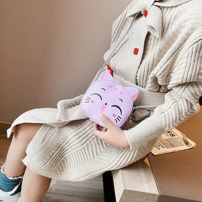 Креативная мини-сумка через плечо на молнии для мальчиков и девочек модные