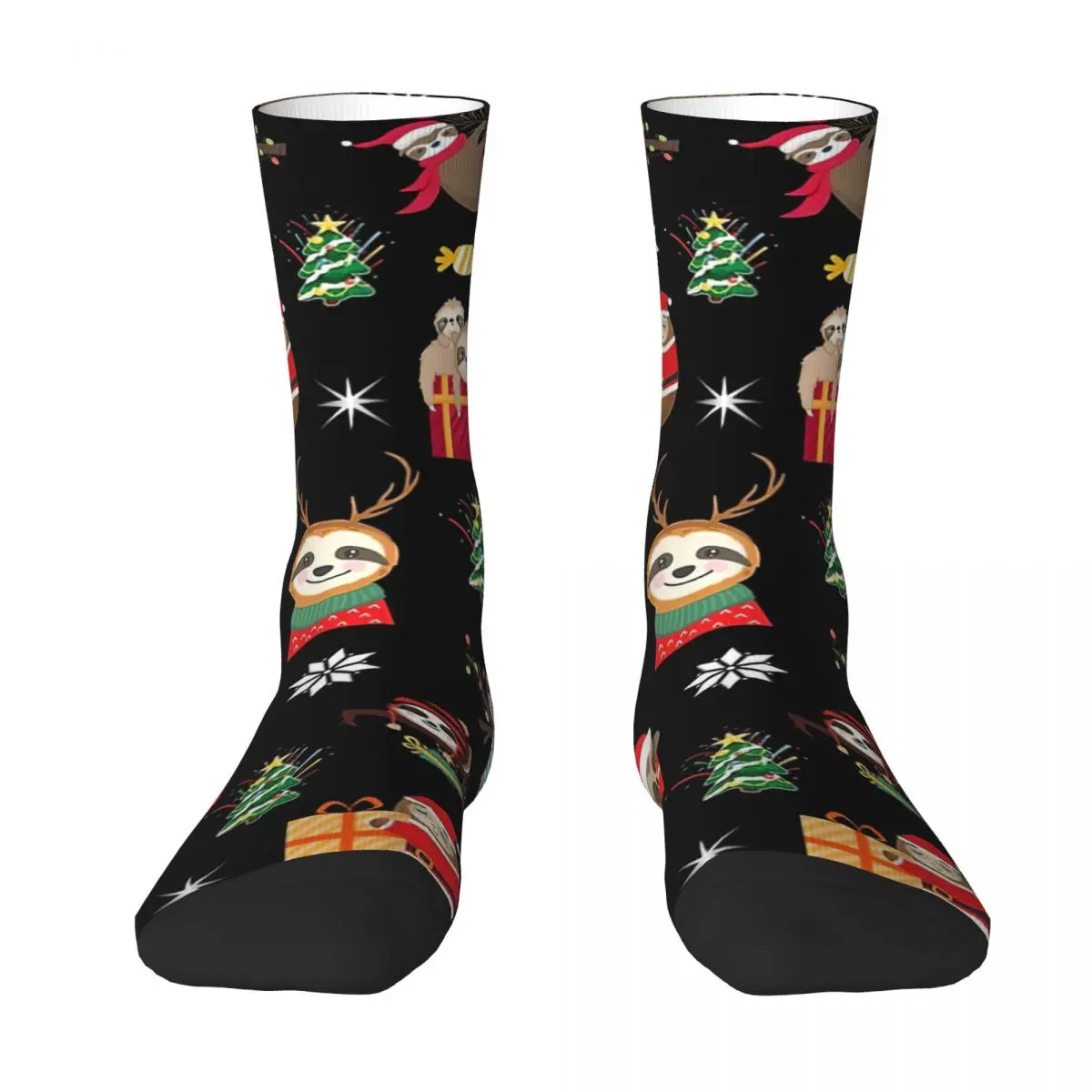 Sloth Christmas Adult Socks,Unisex socks,men Socks women Socks
