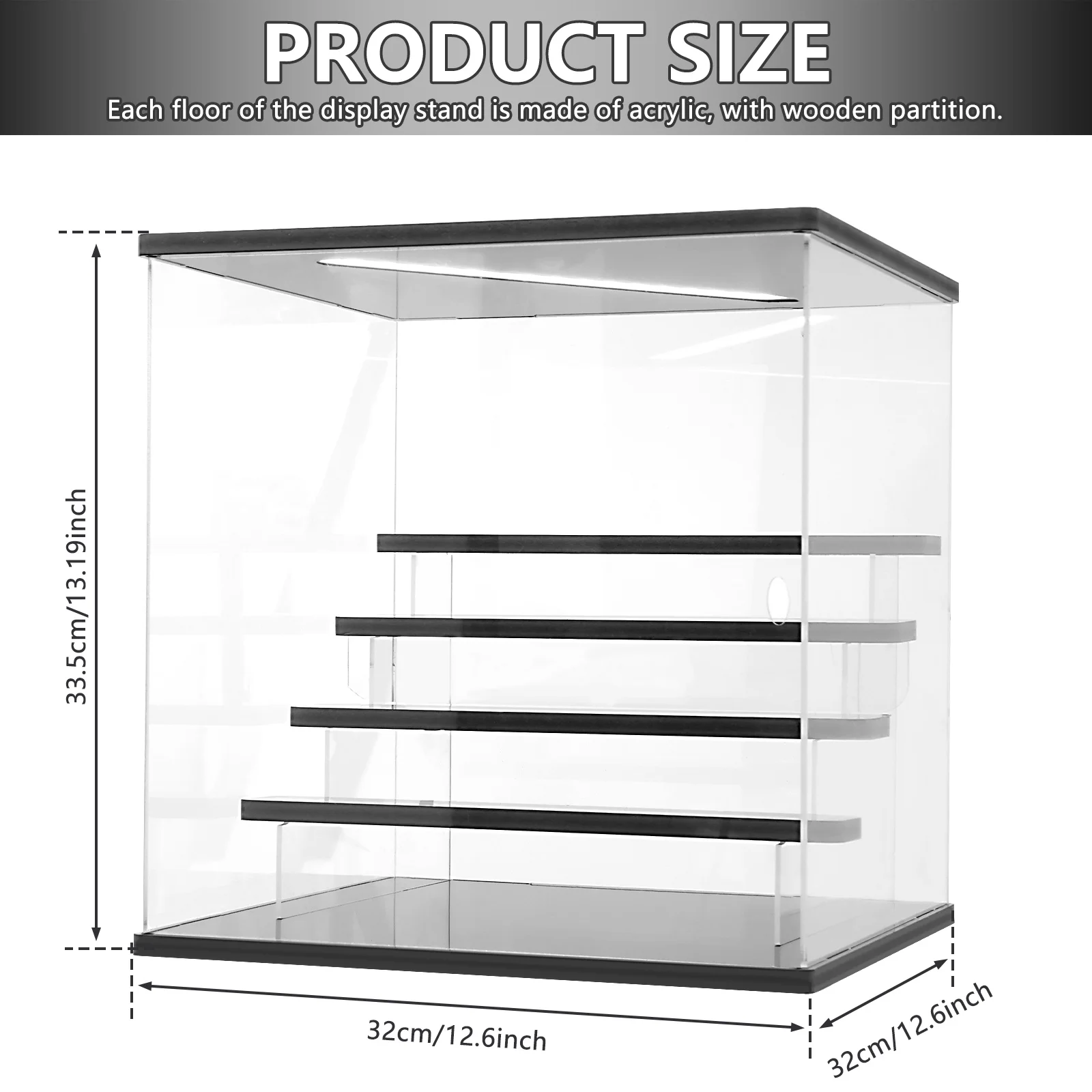 

Акриловая витрина Willstar для коллекционных предметов