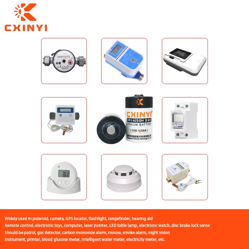 CXINYI ER14250H-2 Параллельный/серийный Аккумулятор для карты передачи скорости GPS