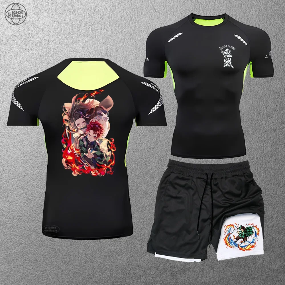 Современный мужской костюм для фитнеса с быстросохнущим футбольным трикотажем