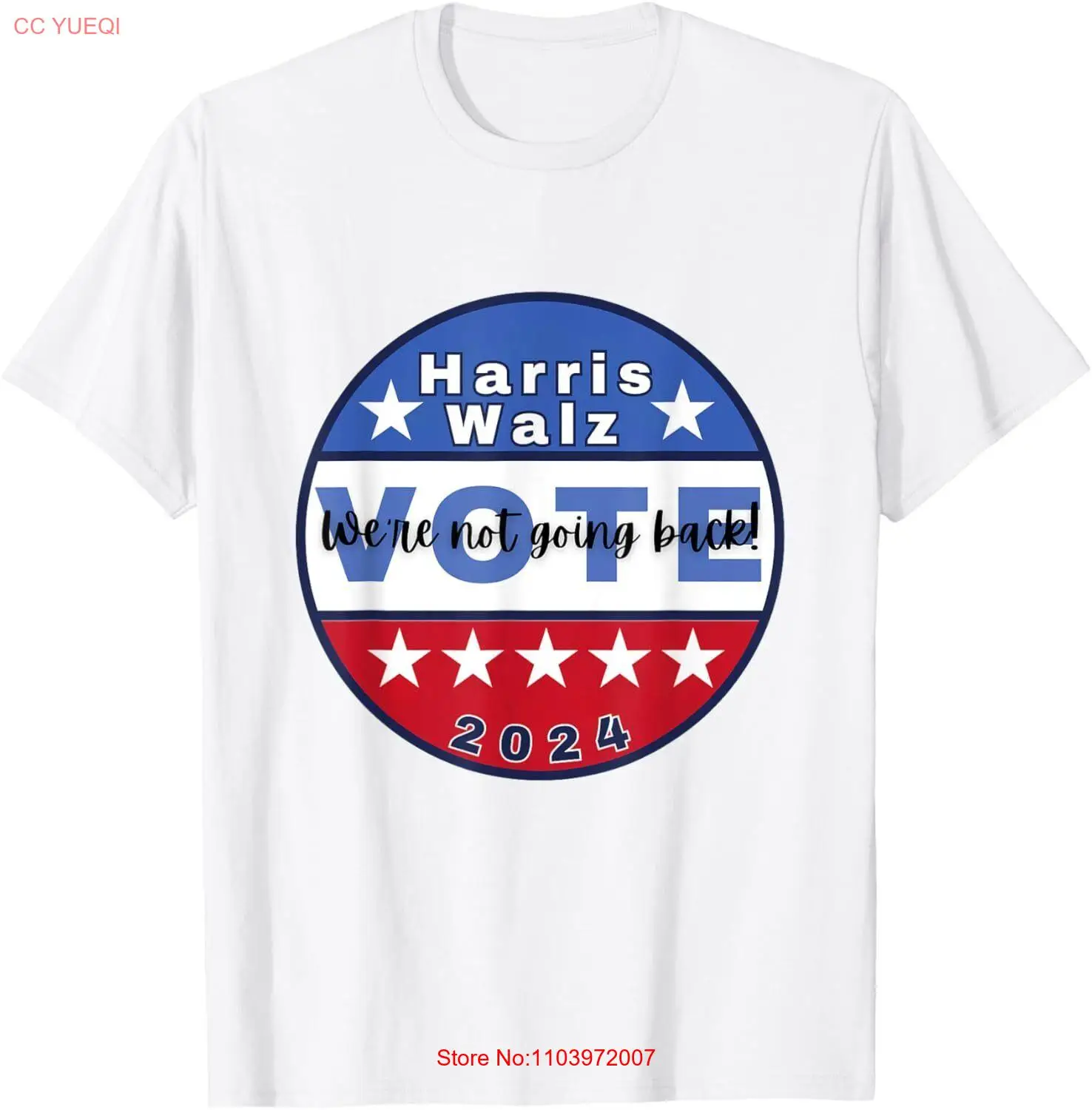 Мы не будем голосовать за футболку Харриса уолза 2024