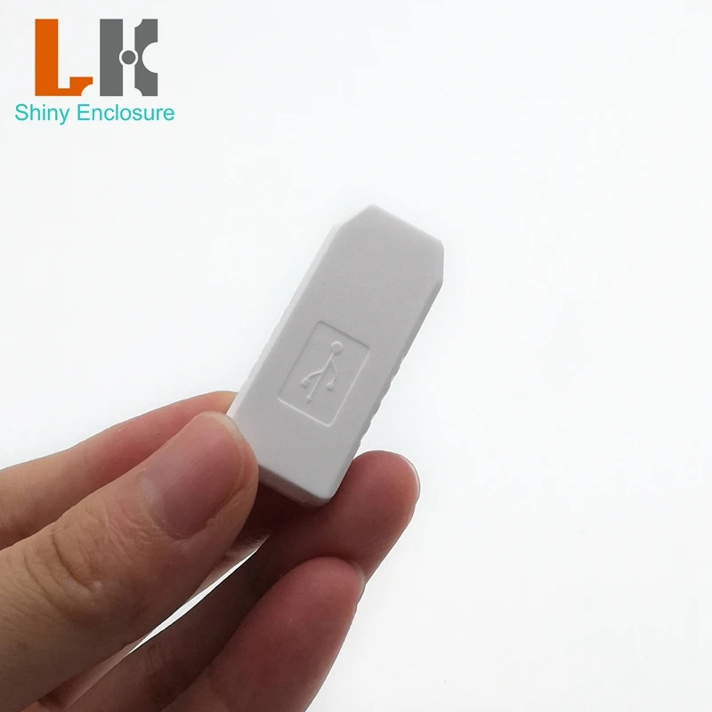 LK-USB01 горячая Распродажа маленький пластиковый корпус для электроники Usb