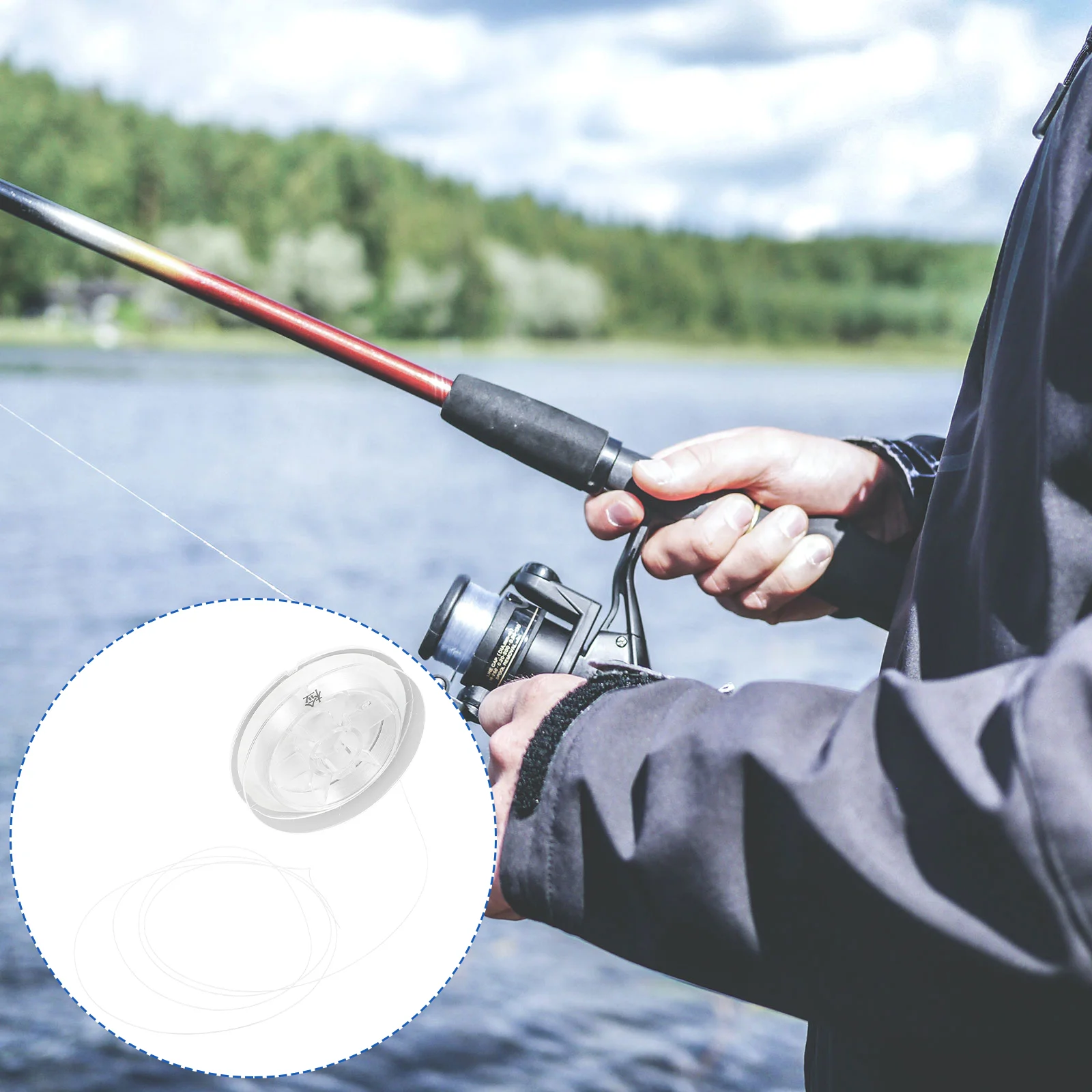 

Hook Knot Firm Fishing Rope Fishing Tackle Leader Knot Outdoor Extention Cord Fishing Line Freshwater Fishing accessories