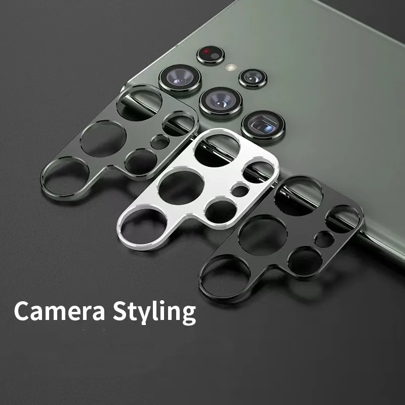 

Metal Camera Cover Lens Frame for Samsung Galaxy S23 Ultra Plus Camera Protectors Lens Case for Galaxy S23 ultra