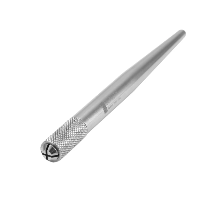 

Wholesale Full Stainless Steel Classic Microblading Pen Eyebrow Permanent Makeup Silver Manual Tattoo Accessories