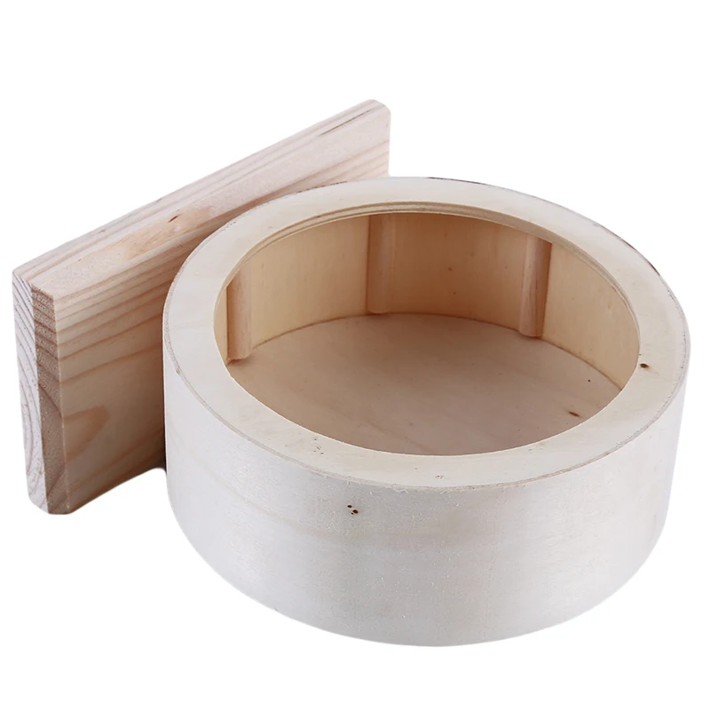 Деревянный бесшумный ролик хомяк беговое колесо игрушка для домашних животных