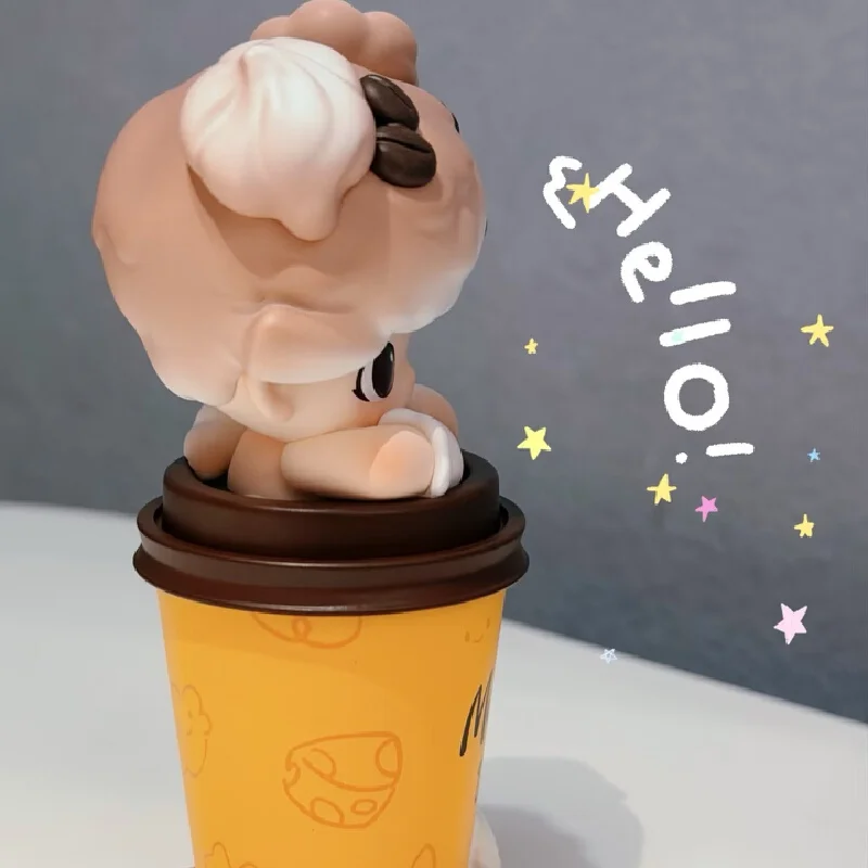 Коллекционная фигурка POPMART X McDonald's Mccafe Dimoo в тематике McFlurry, настольное украшение, сувенир для коллекционеров мультфильмов (art.: 3920d9325b55a) - 3920d9325b55a