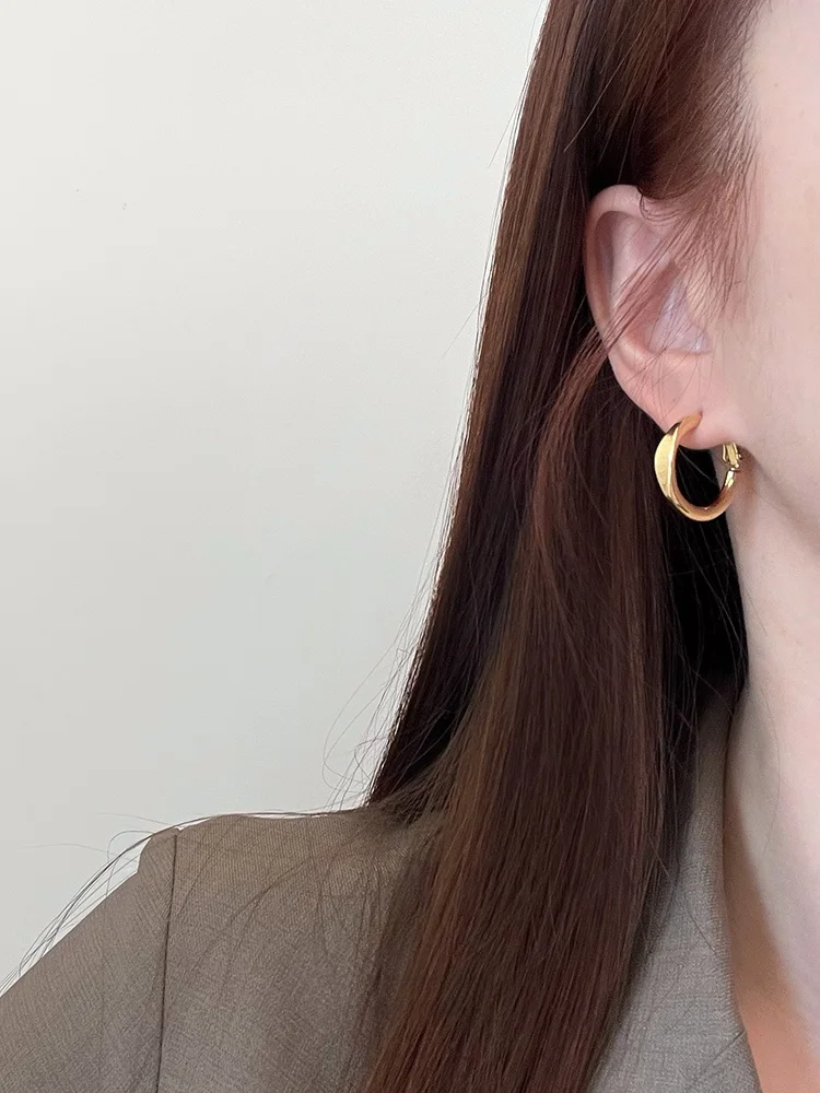 Круглые серьги Семь и истинный я женские высококачественные универсальные