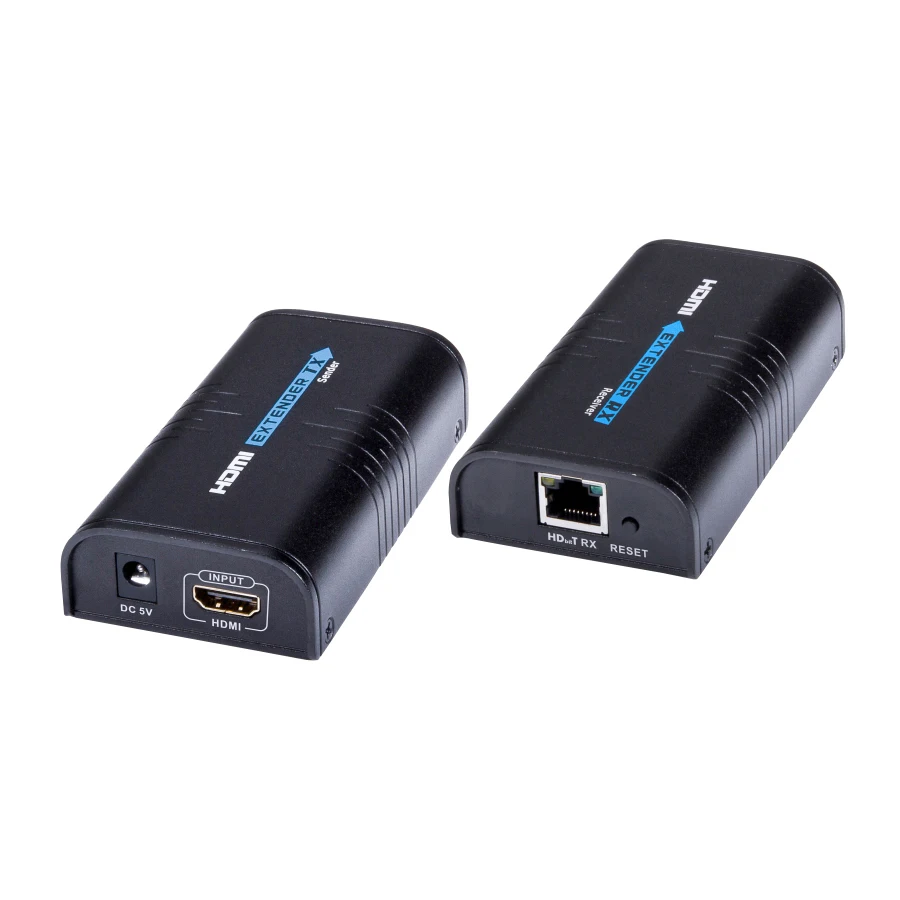 

2023 120m HDMI Extender Over Ethernet TCP/IP RJ45 Cat5 Cat5e Cat6 HDMI Splitter Extender Sender Transmitter Receiver for HD DVD
