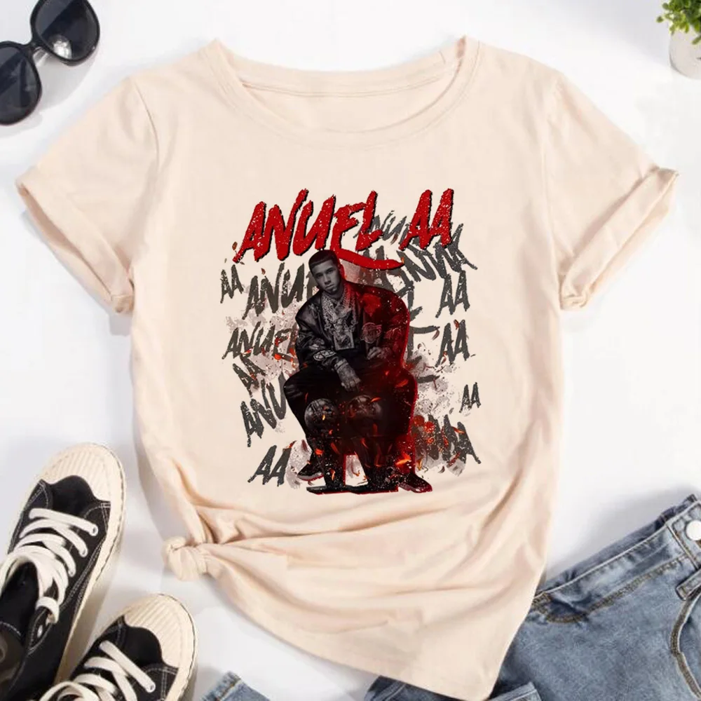 Женская Аниме-футболка с принтом манги