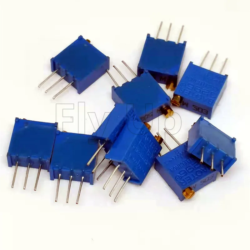 

10pcs 3296W 3296 50 100 200 500 ohm 1K 2K 5K 10K 20K 50K 100K 200K 500K 1M ohm 103 100R 200R 500R Trimpot Trimmer Potentiometer
