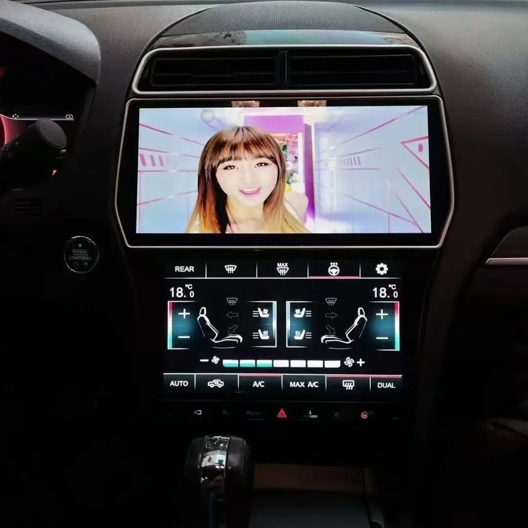 Фото Недавно обновленный автомобильный радиоприемник с двумя экранами Android 13.0 Ford Explorer 2011-2019, DVD-мультимедийный видеоплеер, стерео автомобильная GPS-навигация №1