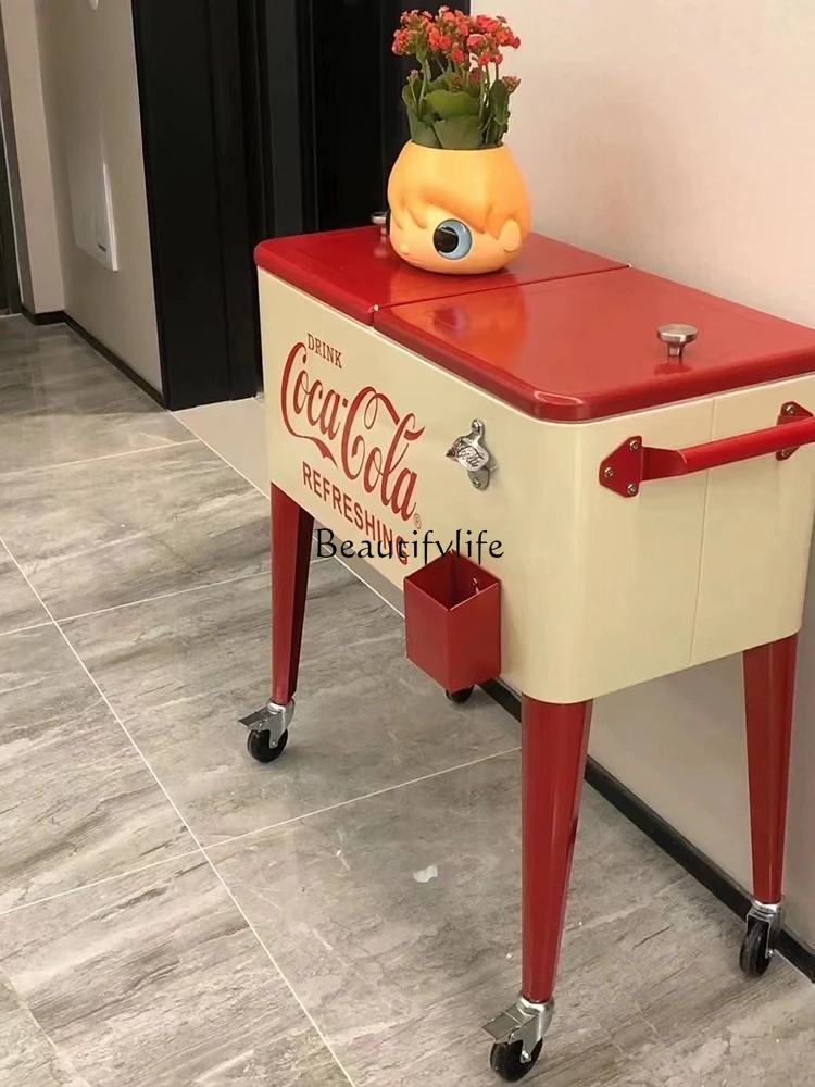 Холодильный инкубатор ведро для льда шкаф складной стеклянный хранения чая