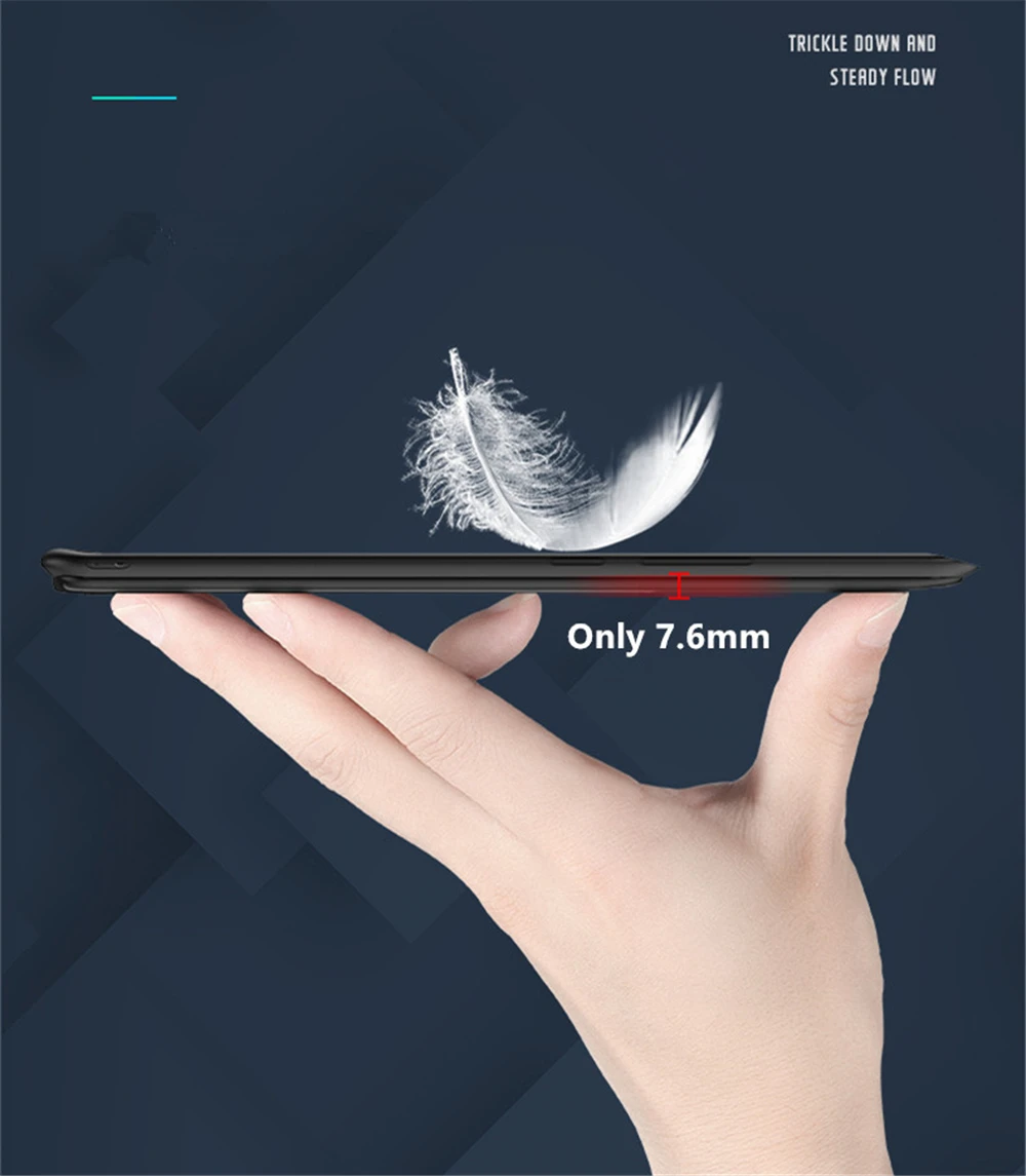 External Power Bank Phone Charging Cover For OnePlus 9RT 6800mAh Portable Battery Charger Case For OnePlus 9RT Battery Case