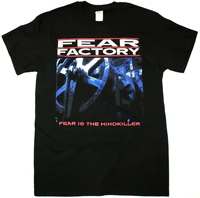 fear factory fear is the mindkiller black t shirt industrial metal devildriver