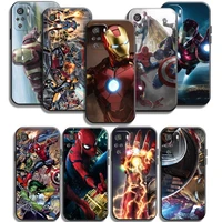 marvel spiderman phone cases for xiaomi redmi 7 7a 9 9a 9t 8a 8 2021 7 8 pro note 8 9 note 9t coque funda back cover carcasa