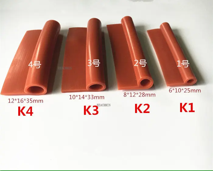 

1 meters P type high temperature oven door window silicone rubber sealing strip weatherstrip weatherstrip oven parts