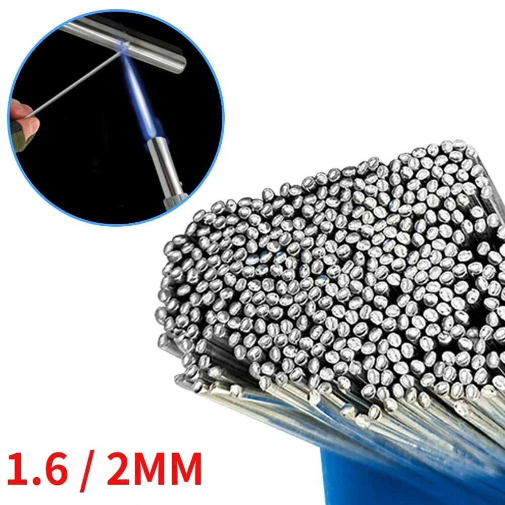 Low Temperature Easy Melt Aluminum Universal Silver Welding Rod Cored Wire 1.6/20.mm Rod Solder No Need Solder Powder Weld Bar