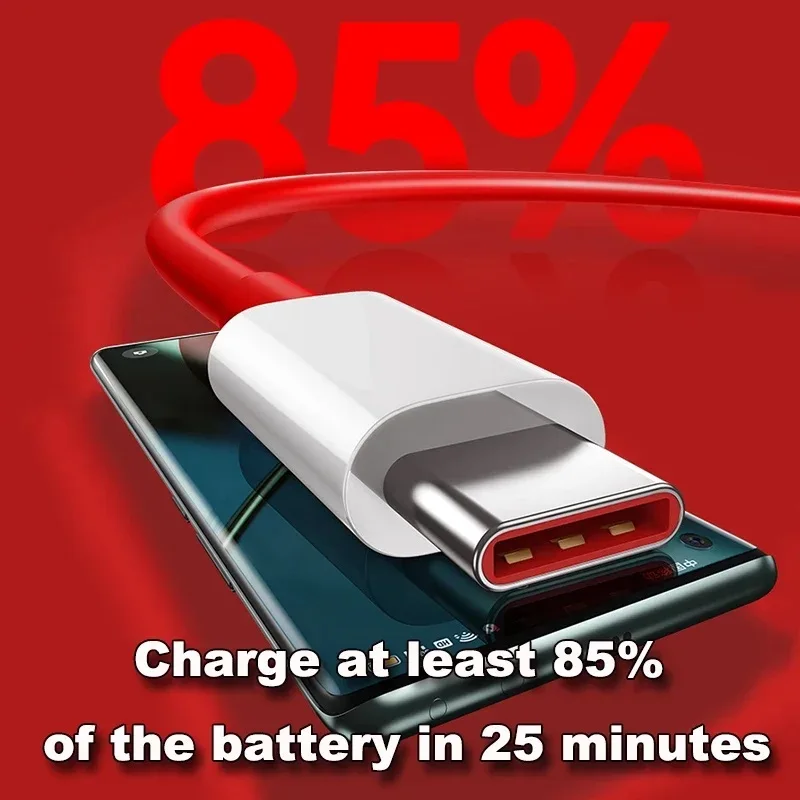 Зарядный кабель Supervooc для телефона быстрой зарядки и передачи данных с разъемом C