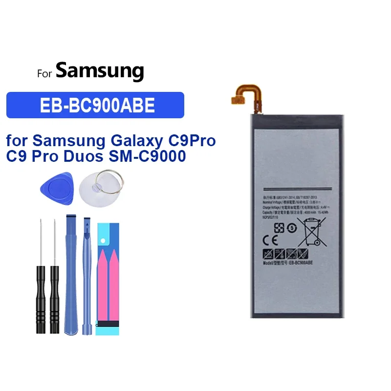 Аккумулятор 4000 мАч EB-BC900ABE для Samsung Galaxy C9 Pro Duos SM-C9000 SM-C9008 SM-C900F SM-C900Y