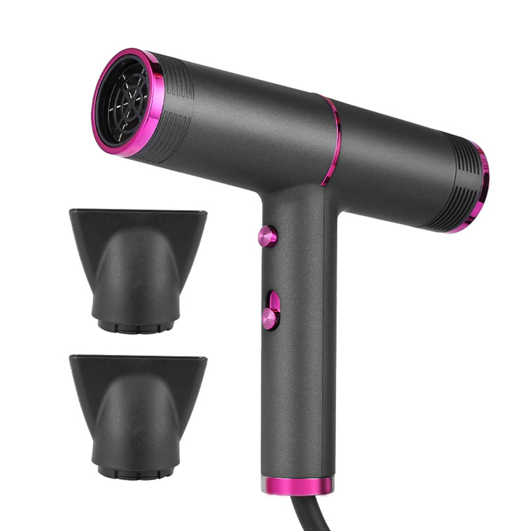 

Professional Hair Dryer Negative Ionic Blow Dryer Hot&Cold Wind Salon Hair Styler Tool Hair Electric Blow EU Plug Grey