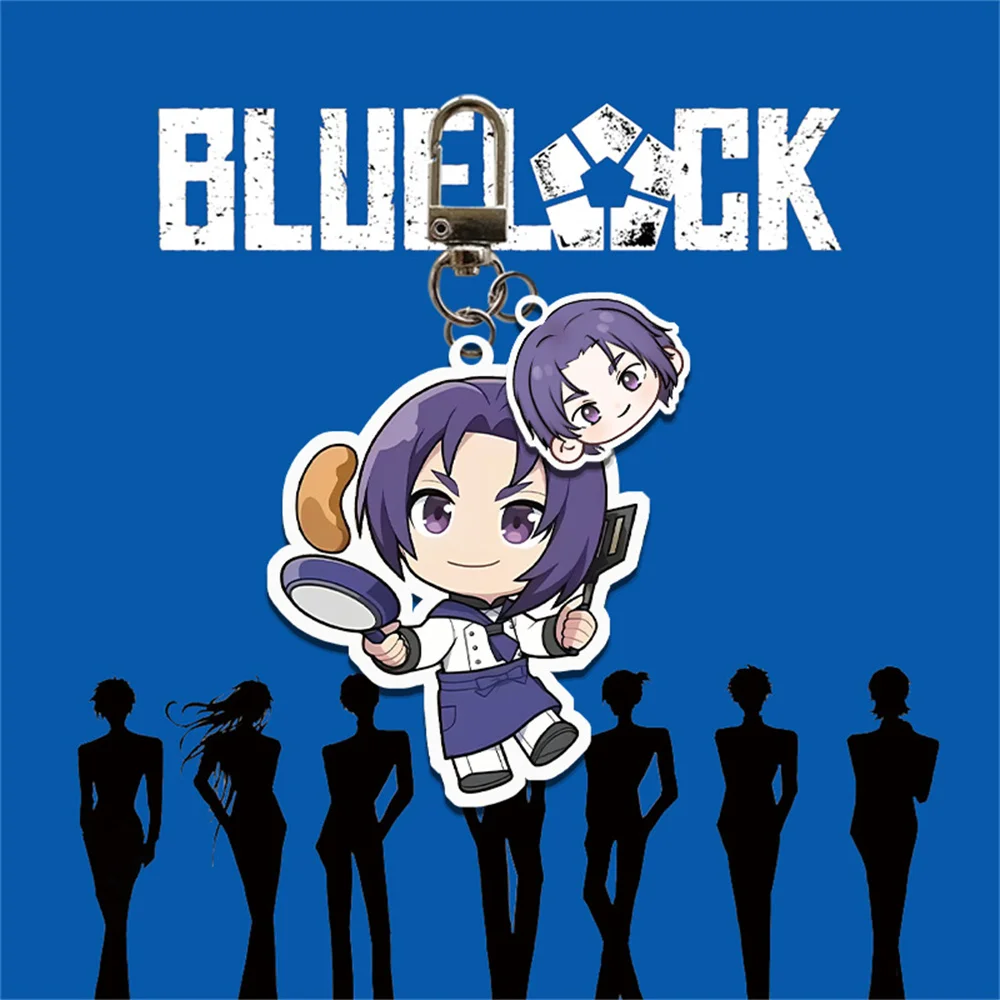 Комикс Синий Замок Ресторан Серия Мультфильм Милый Акриловый Брелок 2 шт. Рюкзак