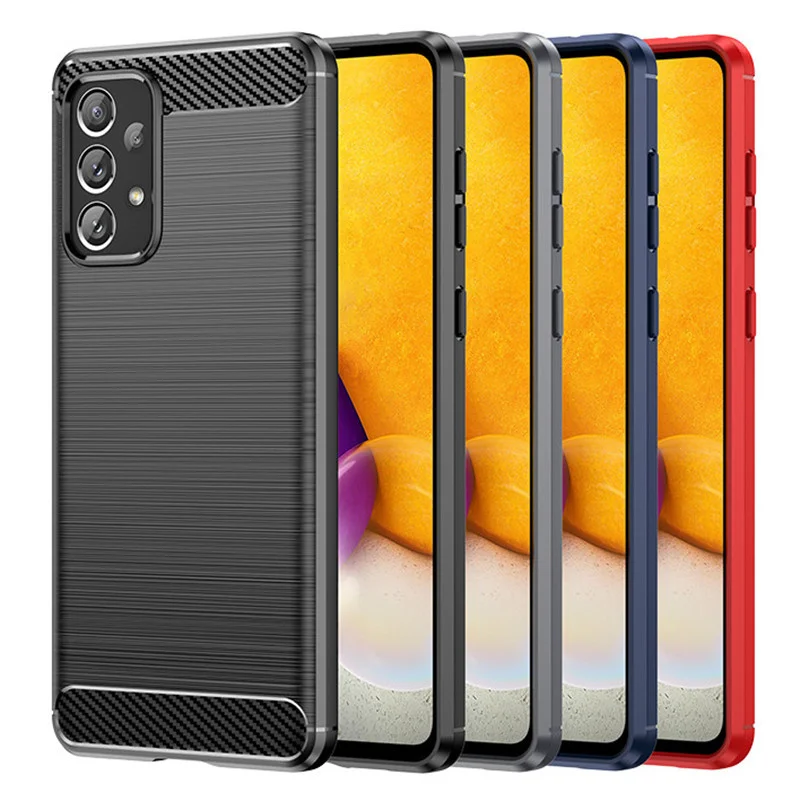 

Противоударный мягкий силиконовый защитный чехол для Samsung Galaxy A73